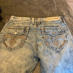 Rock revival crop capris